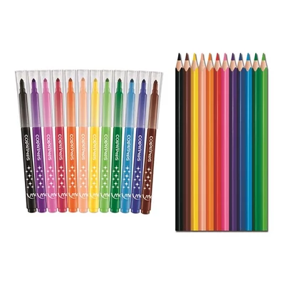 Tolltartó, textil, színezhető, tépőzáras, MAPED 
