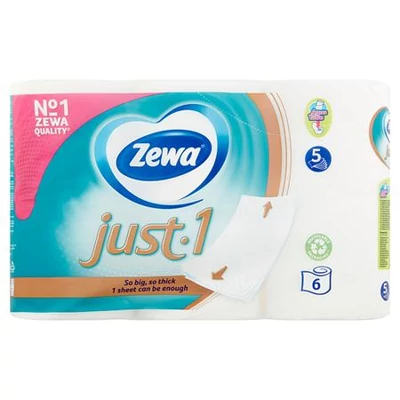 Toalettpapír, 5 rétegű, kistekercses, 6 tekercs, ZEWA 