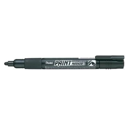Lakkmarker, 2 mm, kúpos, PENTEL 