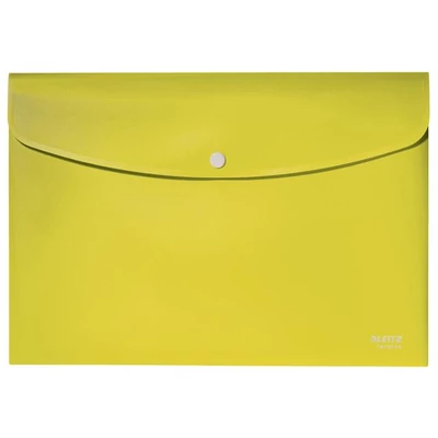 Irattartó tasak, A4, PP, patentos, LEITZ 