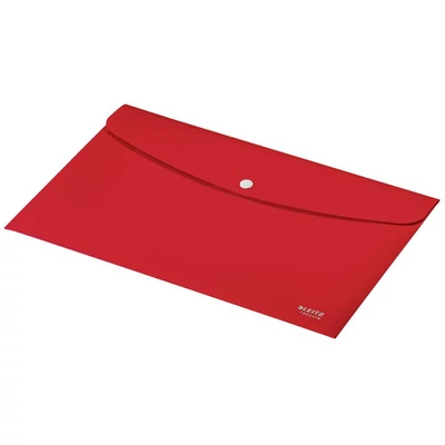 Irattartó tasak, A4, PP, patentos, LEITZ 