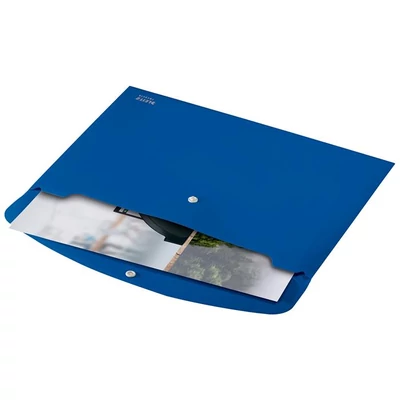 Irattartó tasak, A4, PP, patentos, LEITZ 