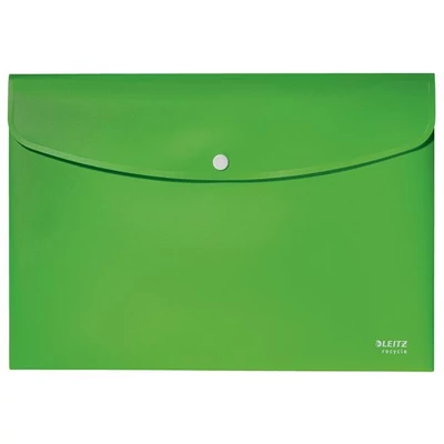 Irattartó tasak, A4, PP, patentos, LEITZ 