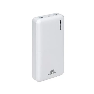 Hordozható akkumulátor, USB-A/USB-C, 20000mAh, 20W, QC/PD, RIVACASE 