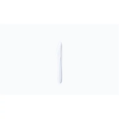 Kés, műanyag, többször használatos, 18,5 cm, 50 db 