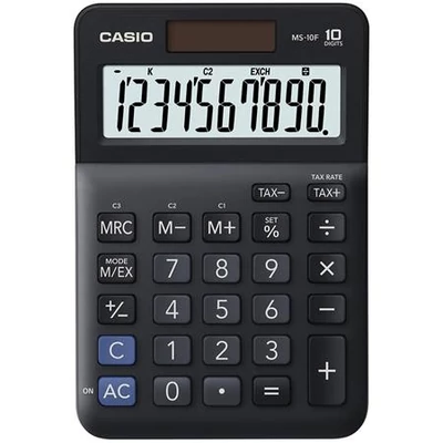 Számológép, asztali, 10 számjegy, CASIO 