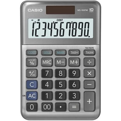 Számológép, asztali, 10 számjegy, CASIO 