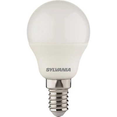 LED izzó, E14, kisgömb, 4,5W, 470lm, 2700K (MF), SYLVANIA 