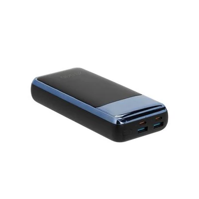 Hordozható akkumulátor, laptopokhoz, 20000mAh, QC/PD 45W, RIVACAE 