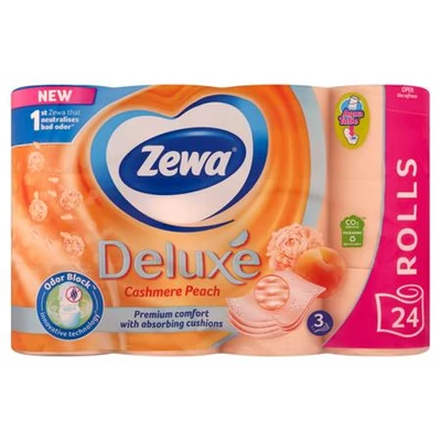 Toalettpapír, 3 rétegű, kistekercses, 24 tekercs, ZEWA 