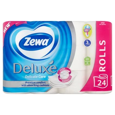 Toalettpapír, 3 rétegű, kistekercses, 24 tekercs, ZEWA 