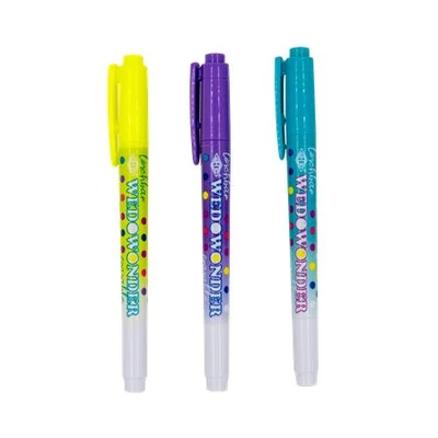 Filctoll készlet, 2-3 mm, törölhető, kétvégű, WEDO, 