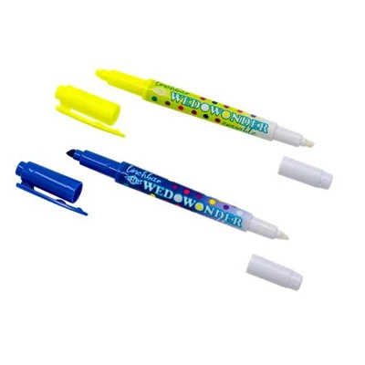 Filctoll készlet, 2-3 mm, törölhető, kétvégű, WEDO, 