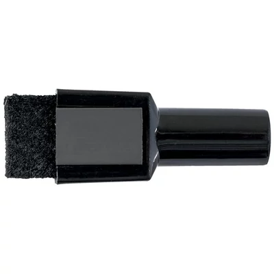 Táblamarker, kúpos hegyű, 2 mm, mágneses kupakkal, NOBO, fekete