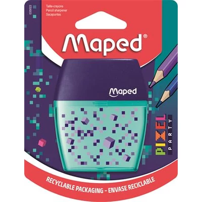 Hegyező, kétlyukú, tartályos, MAPED 