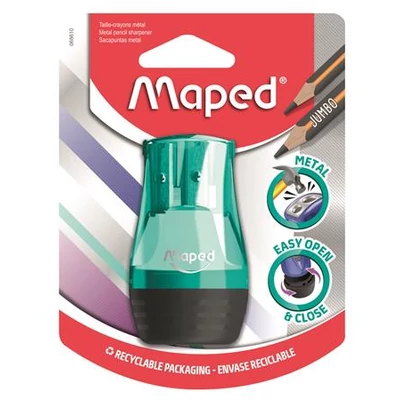 Hegyező, kétlyukú, tartályos, MAPED 