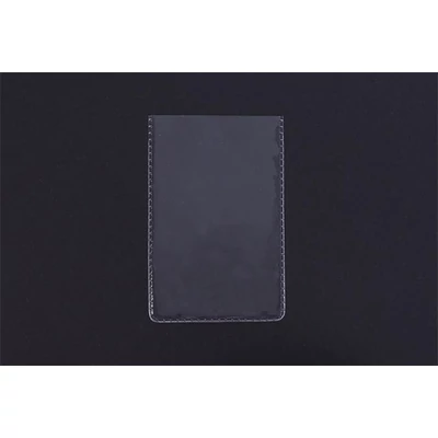 Igazolványtartó, TB tok, PVC, átlátszó