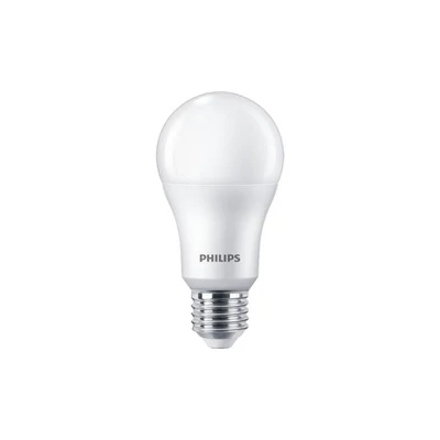 LED izzó, E27,gömb, 13W, 1521lm, 230V, 2700K, A60, PHILIPS 