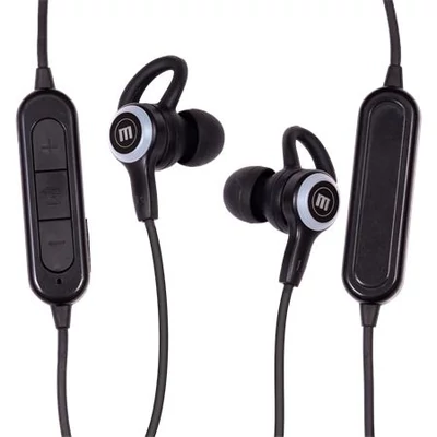 Fülhallgató, vezeték nélküli, Bluetooth 5.1, mikrofonnal, LED-es fülhallgató, MAXELL 