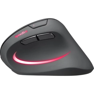 Egér, vezeték nélküli, optikai, vertikális, USB, SPEEDLINK 