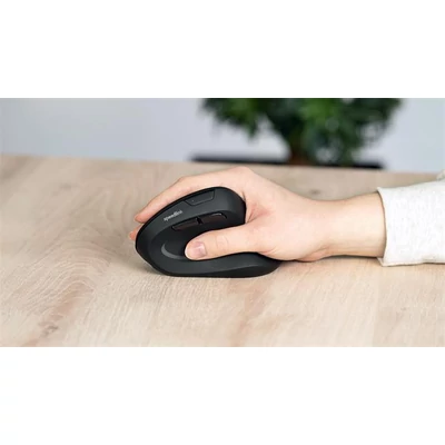 Egér, vezeték nélküli, optikai, vertikális, USB, SPEEDLINK 