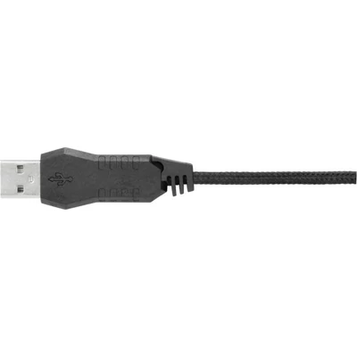 Fejhallgató, mikrofonnal, vezetékes, gaming, USB-A, SPEEDLINK 