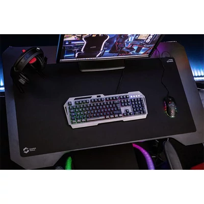 Billentyűzet, vezetékes, gaming, fém, USB, HUN, SPEEDLINK 