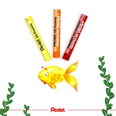 Olajpasztell kréta, PENTEL, 