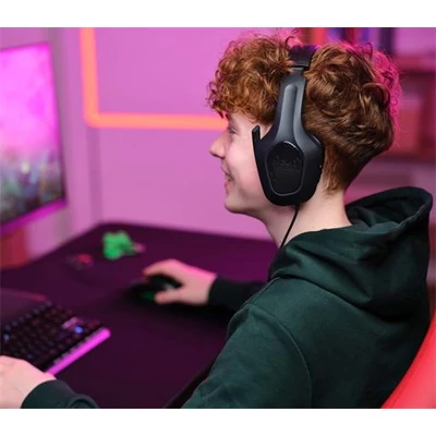 Fejhallgató, mikrofonnal, gaming, TRUST 