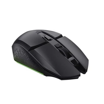 Egér, vezeték nélküli, optikai, gaming, LED, TRUST 