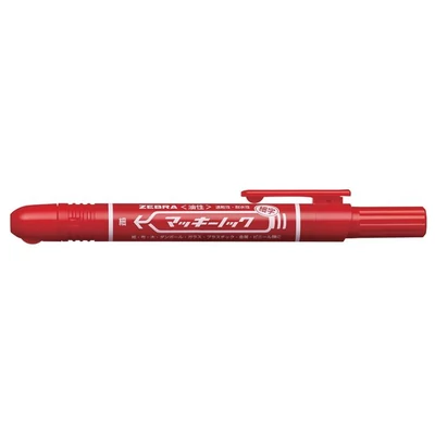 Alkoholos marker, 1,3 mm, nyomógombos, ZEBRA 