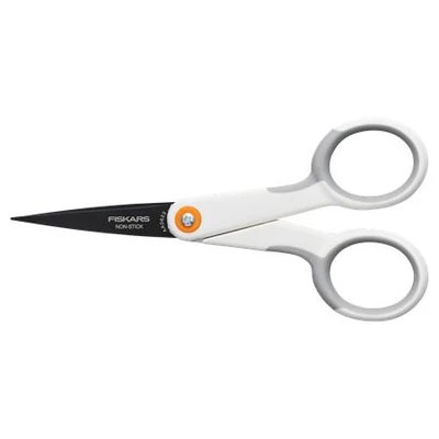 Olló, általános, tapadásmentes, 13 cm, FISKARS 