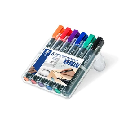Alkoholos marker készlet, 2 mm, kúpos, STAEDTLER 