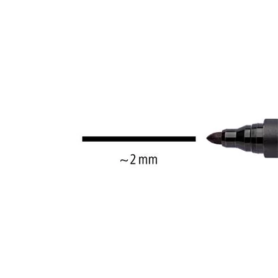 Alkoholos marker készlet, 2 mm, kúpos, STAEDTLER 