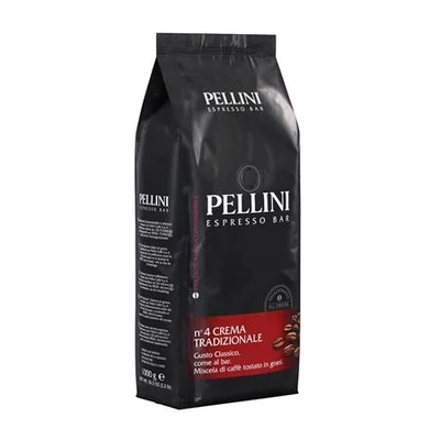 Kávé, pörkölt, szemes, 1000 g, PELLINI 