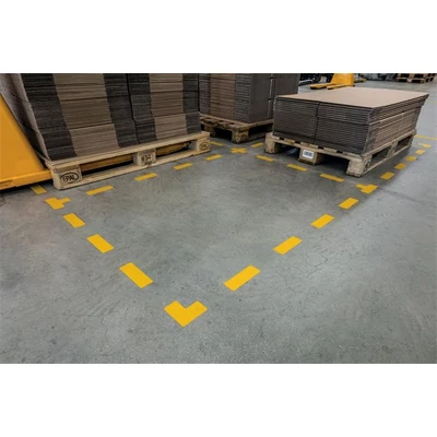Padlójelölő matrica, 50x150 mm, DURABLE 