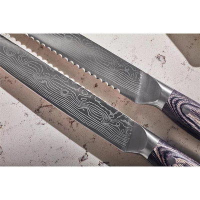 Kenyérvágó kés, 20 cm, RESTO 