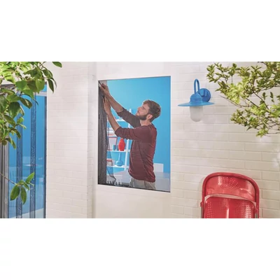 Szúnyogháló, ablakra, öntapadó, 1,3 x 1,5 m,  TESA 