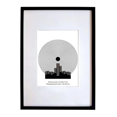 Képkeret, 21x29,7 cm, aluminium keret, 