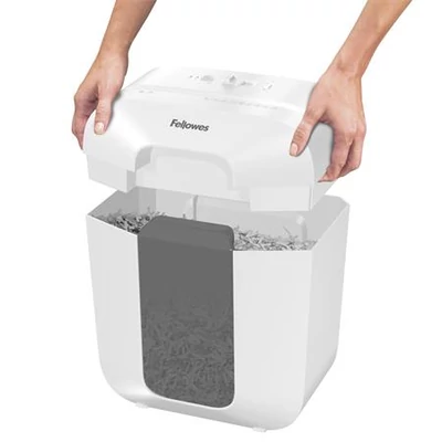 Iratmegsemmisítő, konfetti, 6 lap, FELLOWES 