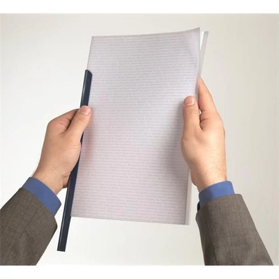 Iratsín borító, 1-100 lap, A4, DURABLE, áttetsző