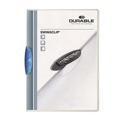 Gyorsfűző, klipes, A4, DURABLE 