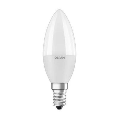 LED izzó, E14, gyertya, B38, 7W, 806lm, 2700K (MF), OSRAM 
