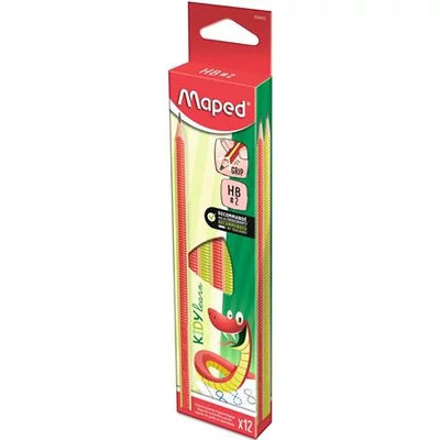 Írástanuló grafitceruza, HB, háromszögletű, MAPED 