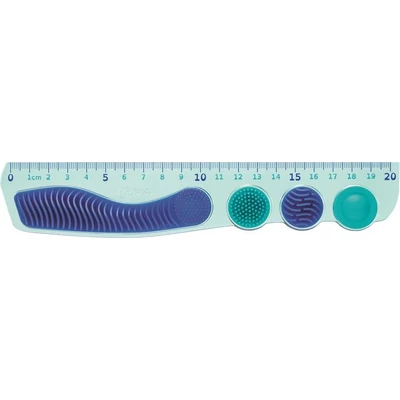 Vonalzó, műanyag, 20 cm, MAPED  