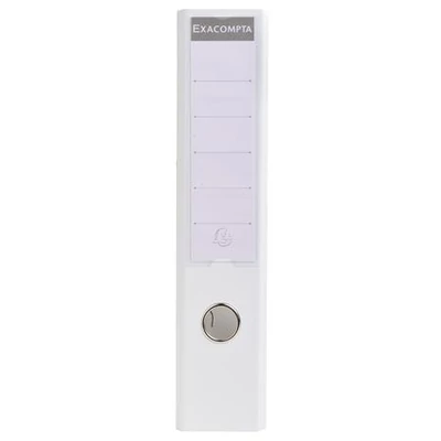 Iratrendező, 70 mm, A4, PVC, EXACOMPTA, fehér