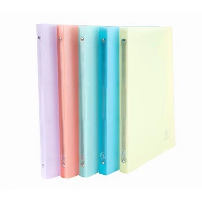 Gyűrűs könyv, 4 gyűrű, 20 mm, A4, PP, EXACOMPTA 