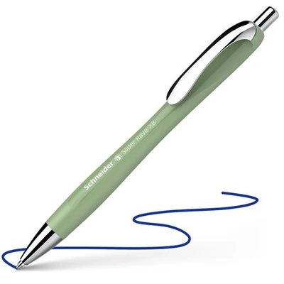 Golyóstoll, 0,7 mm, nyomógombos, SCHNEIDER 