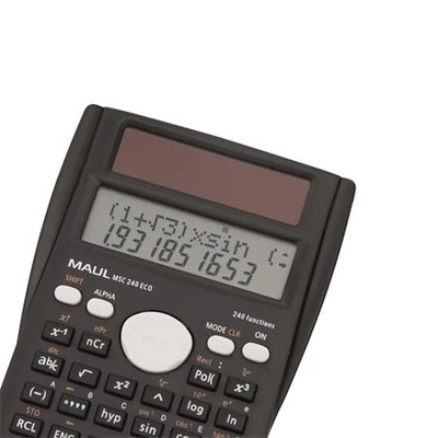 Számológép, tudományos, 240 funkció, MAUL 