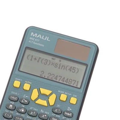 Számológép, tudományos, 417 funkció, MAUL 